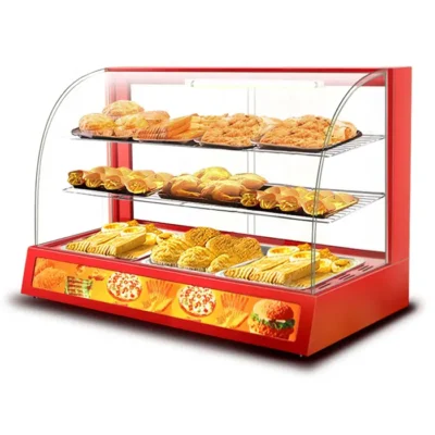 Snacks Food Display Warmer 4feet