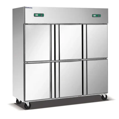 commercial  3 door fridge and freezer refrigerators
