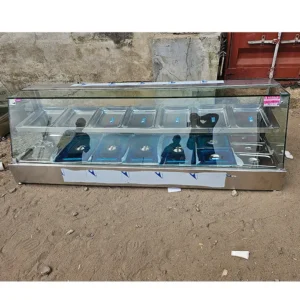 Food display warmer 7 plate up and 14 plate down
