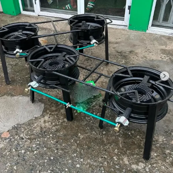 Local Cooker Locally Made Industrial 2 Burner Gas Cooker | Lagos